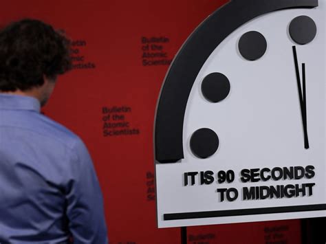 Symbolic Doomsday Clock Moves Closer To Midnight Amid Ukraine War