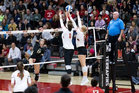 Maryland Volleyball Loses Hectic Fourth Set Falls To Purdue