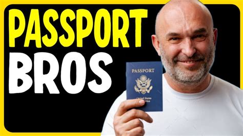 the 1 mistake passport bros make youtube