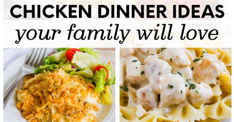 Budget cooking ideas for getting the most from a roasted chicken. 21 Chicken Dinner Ideas Your Family Will Love | 30daysblog