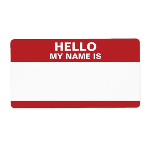 hello my name is label zazzle hello my name is sticker graffiti label templates