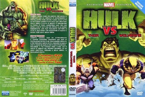 Dvd Anime Comic Hulk Vs Thor Vs Wolverine Ninos Infantil 54900 En