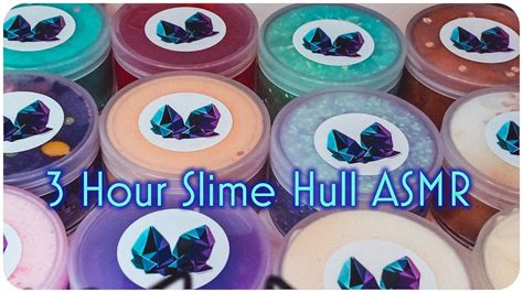 3 Hour Slime Obsidian Hull Asmr Slime Sounds Youtube