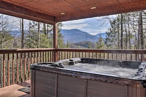 Riversong Ridge Cabin W Hot Tub And Game Room Home Rental In