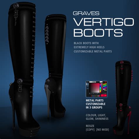 Second Life Marketplace Graves Vertigo Boots
