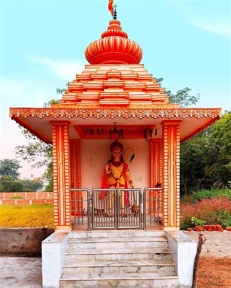 Hanuman Temple Paikmal Small Temple Design Samaleshwari Art Hirapur
