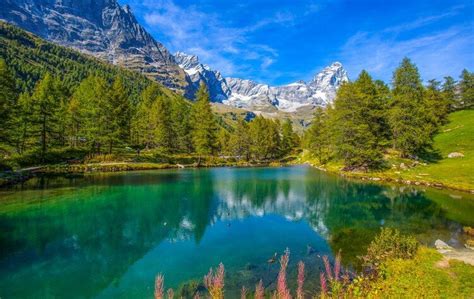 La Leggenda Del Lago Blu In Valtournenche I Muntagnin