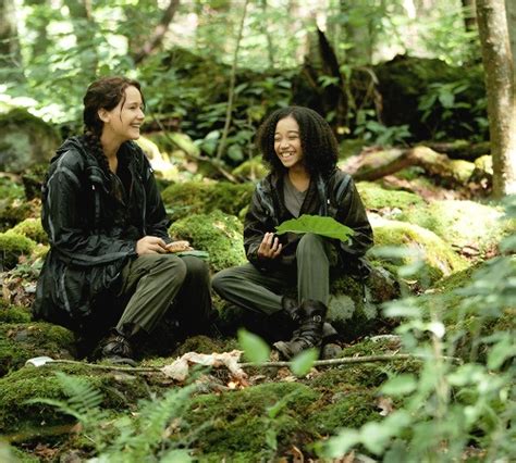 Katniss And Rue The Hunger Games Photo 38803461 Fanpop