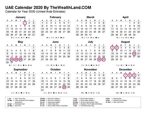 Also month calendars in 2021 including week numbers can be viewed at any time by clicking. 20+ Calendar 2021 Uae - Free Download Printable Calendar ...