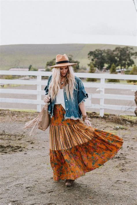 So Beautiful Maxi Skirt Mustard Three Bird Nest Womens Boho