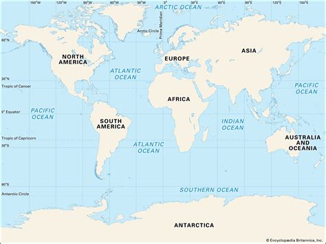 Just How Many Oceans Are There Britannica