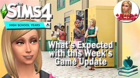Whats Expected With This Weeks Game Update Sims 4 News Youtube