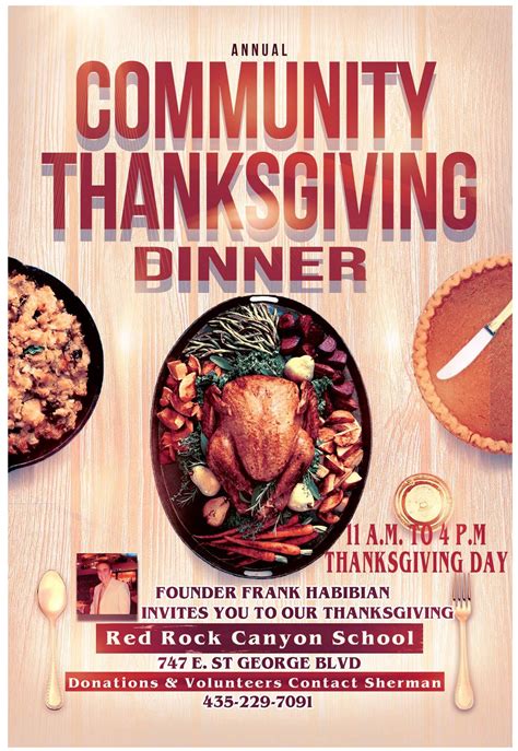 Community Thanksgiving Dinner Paiute Indian Tribe Of Utah