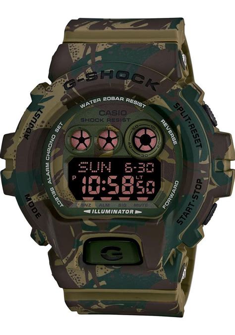 G Shock Camouflage Limited Color Series Army Green
