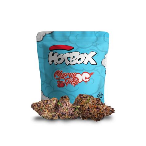 hotbox™ hotbox cherry pop og indica 1g indoor flower weedmaps