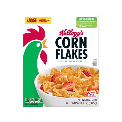 Kelloggs Corn Flakes Cereal Smartlabel