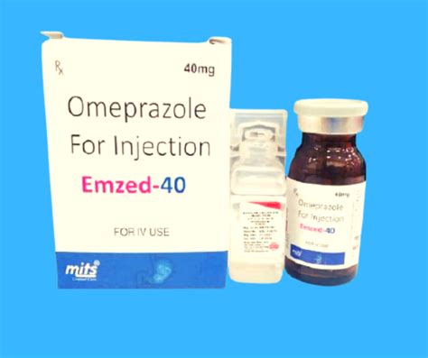 Omeprazole 40mg Injection Exporter Supplier Wholesaler Distributor