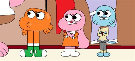 Gumballanais And Darwin Angry With Richard By Htfbluefan2012 On Deviantart
