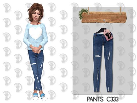 Pants Denim Boy By Bukovka From Tsr • Sims 4 Downloads