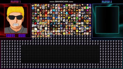 Mugen My Roster With 200 Chars Wip Youtube