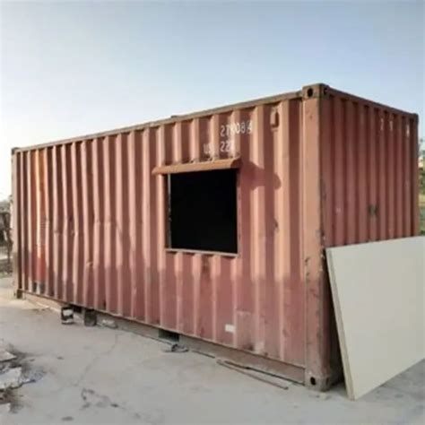 Galvanized Steel Dry Container Cargo Containers Capacity 20 30 Ton At
