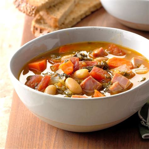 Navy Bean Vegetable Soup Recipe Taste Of Home
