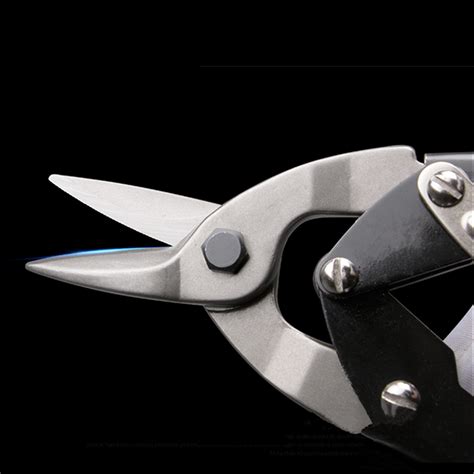 250mm 10inch Steel Straight Aviation Scissor Metal Tin Snip Shear