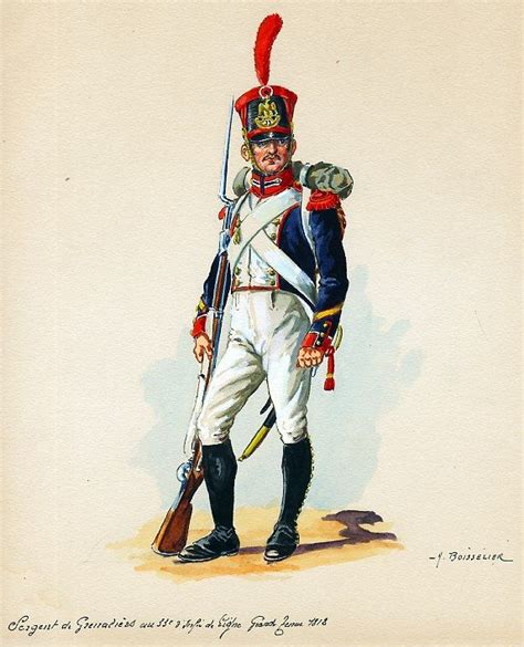 French 33rd Line Infantry Grenadier Sergeant Grande Tenue 1812by H