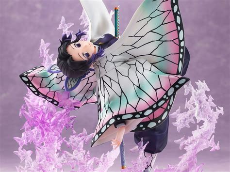 Exquisite Shinobu Kocho Statue Captures Her Mid Attack Using Butterfly