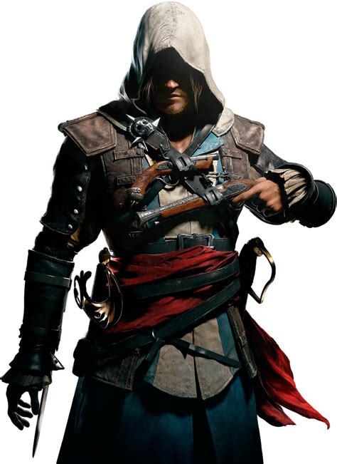 Assassins Creed Black Flag Edward Kenway Render By Ivances