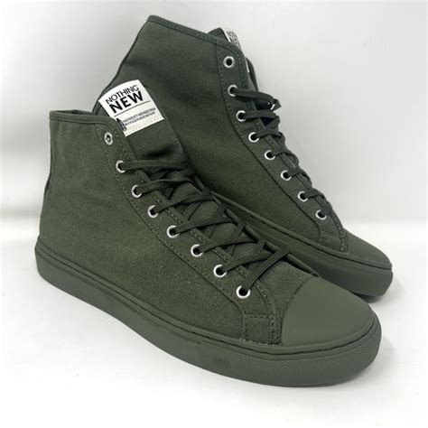 Nothing New Shoes Nothing New Mens Classic High Top Sustainable