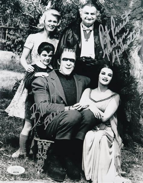 Pat Priest Butch Patrick Signed The Munsters X Photo Inscribed