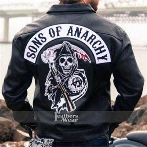 Sons Of Anarchy Leather Jacket Jax Teller Leather Jacket Motorcycle