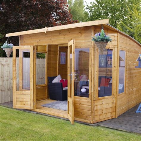 Garden Summer Houses The Uks Shed And Garden Room Price Comparison Site