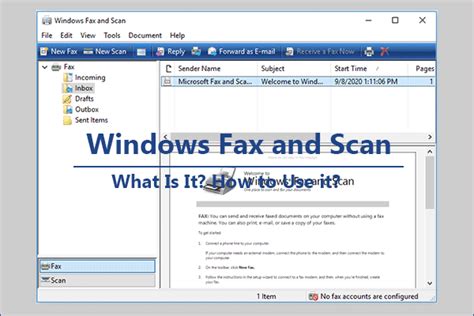 What Is Windows Fax And Scan How To Use It Minitool Partition Wizard