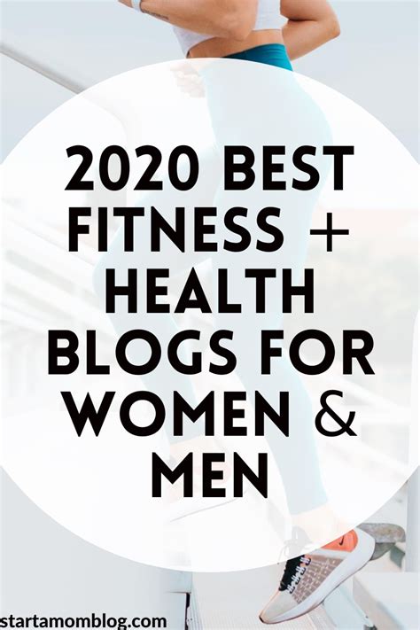 Best Fitness Health Blogs For Women And Men Start A Mom Blog