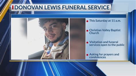 New Location Time Announced For Donovan Lewis Funeral Youtube