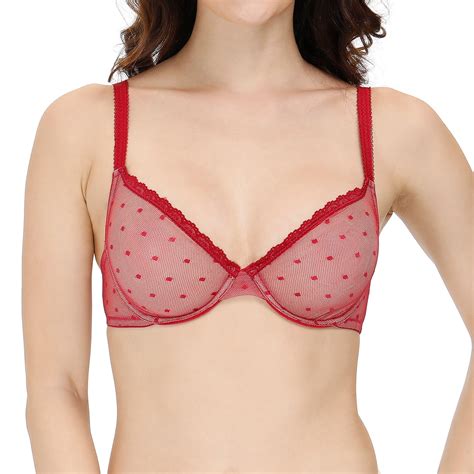 Shop Online Now Orders Over 15 Ship Free Best Price Yandw See Through Unlined Bra Sheer Lace