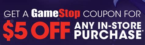Free 5 Off 5 Gamestop Coupon Thrifty Momma Ramblings