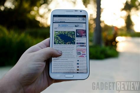 Samsung Galaxy Note 2 Review Gadget Review
