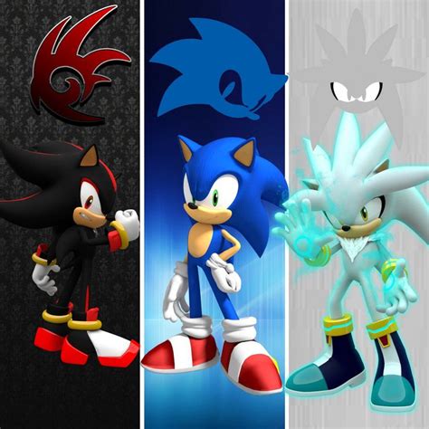 Image Result For Sonic Shadow And Silver Camelot Sonic And Shadow
