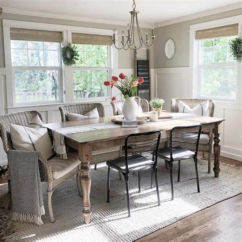 All 104 Images Pictures Of Farmhouse Dining Rooms Updated
