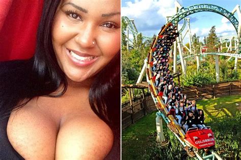 Busty Mum Of One Banned From Thorpe Park Ride Colossus Because Of Her