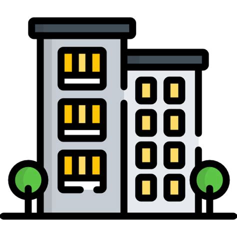 Apartment Special Lineal Color Icon
