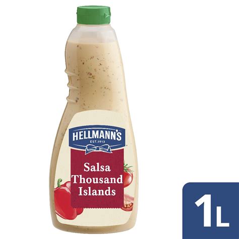 Hellmanns Salsa Thousand Islands 1l Unilever Food Solutions