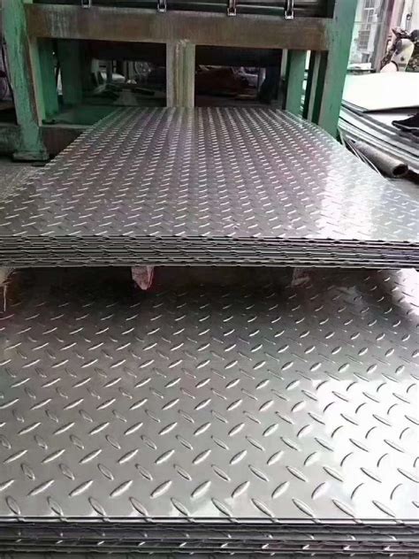 201 Stainless Steel Checkered Plate Wide Steel
