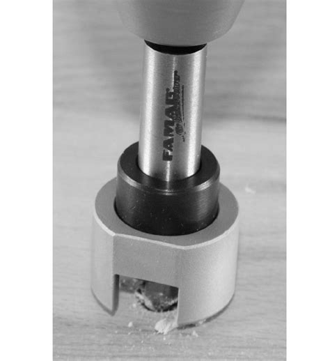 Drill Countersink With Rotating Depth Stop And Hex Shank Famag
