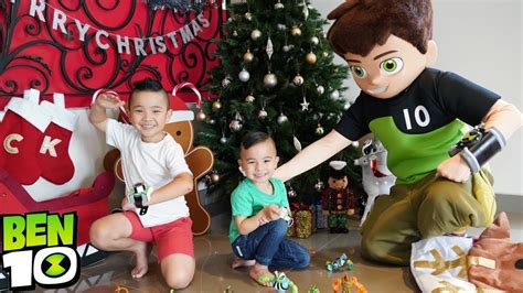 Its A Ben 10 Christmas With Calvin And Kaison Ckn Toys Best Kids