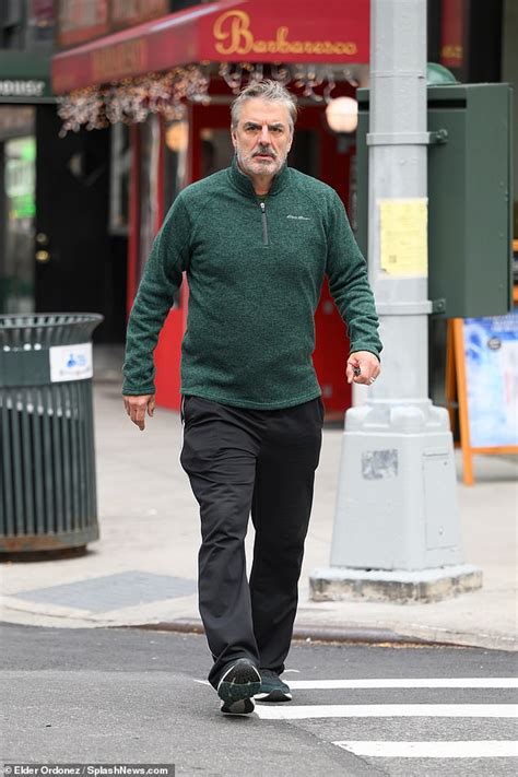 Chris Noth In Rare Public Outing In Nyc After Multiple