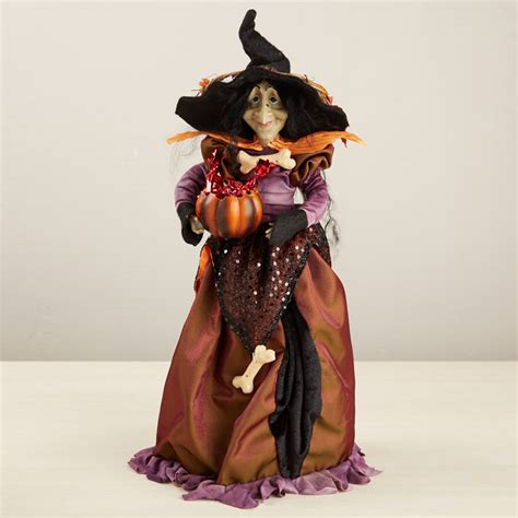 Hazel The Halloween Witch Figurine Table Decor Fall And